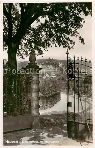 AK / Ansichtskarte Neustadt__Haardt_Weinstrasse Haardter Schloss Tor 