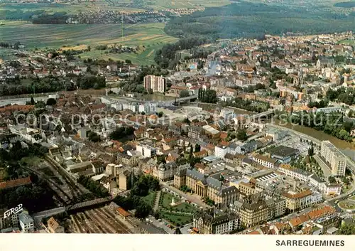 AK / Ansichtskarte Sarreguemines Vue aerienne Sarreguemines