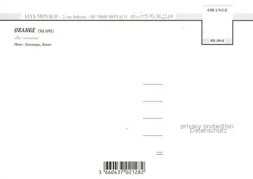 AK / Ansichtskarte Orange_84 Centre 