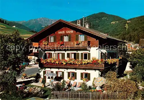AK / Ansichtskarte Toblach_Suedtirol_IT Gaestehaus Pension Haus Kahn 