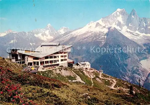 AK / Ansichtskarte Chamonix_74_Haute Savoie La Flegere Berghotel Alpenpanorama 