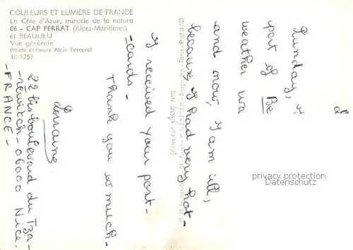 AK / Ansichtskarte Cap Ferrat et Beaulieu Cote d Azur vue aerienne Cap Ferrat