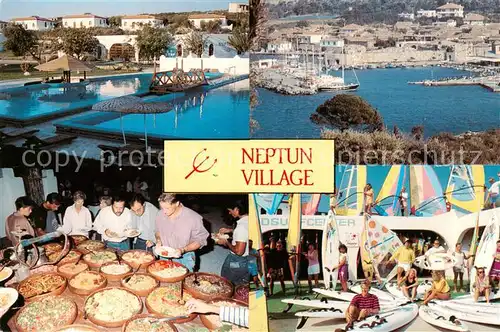 AK / Ansichtskarte Teos_Izmir_TK Panorama Neptun Village Hafen Ferienanlage Swimming Pool Restaurant Buffet Surfcenter 
