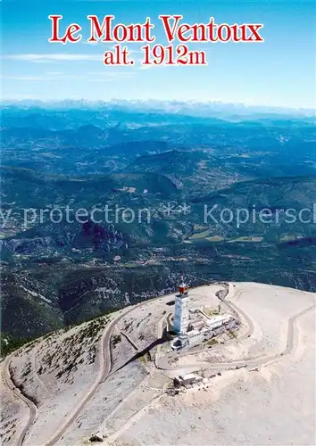 AK / Ansichtskarte Mont Ventoux_Malaucene Vue aerienne 