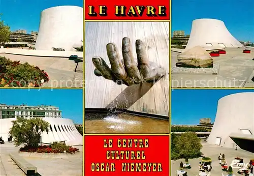 AK / Ansichtskarte Le_Havre Centre culturel Oscar Niemeyer Le_Havre