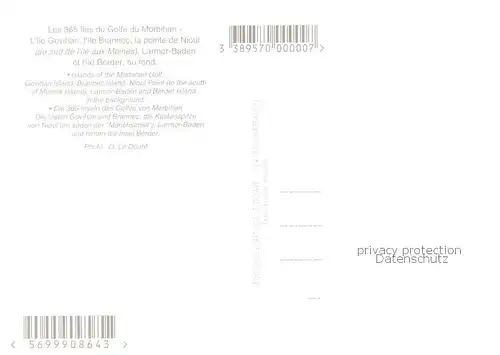 AK / Ansichtskarte Morbihan_Region Les iles de la region vue aerienne 