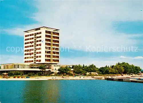 AK / Ansichtskarte Umag_Umago_Istrien Hotel Adriatic Umag_Umago_Istrien