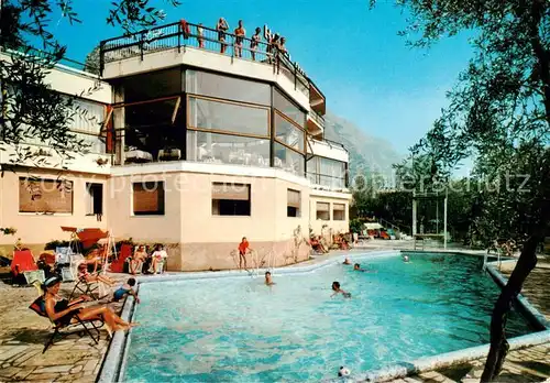 AK / Ansichtskarte Limone_sul_Garda_IT Hotel Royal Pool 