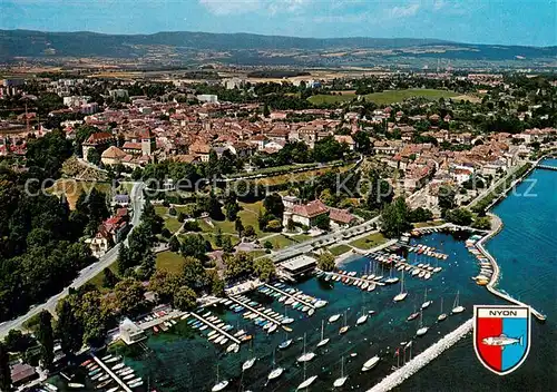 AK / Ansichtskarte Nyon_VD Vue aerienne Nyon_VD