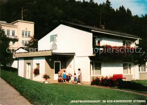 AK / Ansichtskarte Stuebing_Graz_AT Briefmarkenhaus im SOS Kinderdorf 