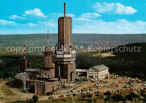 AK / Ansichtskarte Grosser_Feldberg_Taunus mit Fernseh UKW und Fernmeldeturm Grosser_Feldberg_Taunus