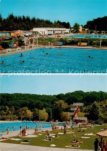 AK / Ansichtskarte Wels_AT Schwimmbad Anlagen 