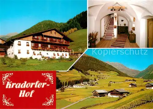 AK / Ansichtskarte St_Magdalena_Gsiesertal_Suedtirol_IT Ferien auf dem Kradorfer Hof Panorama 
