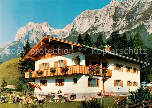 AK / Ansichtskarte Ramsau__Berchtesgaden Haus Lattenbach 