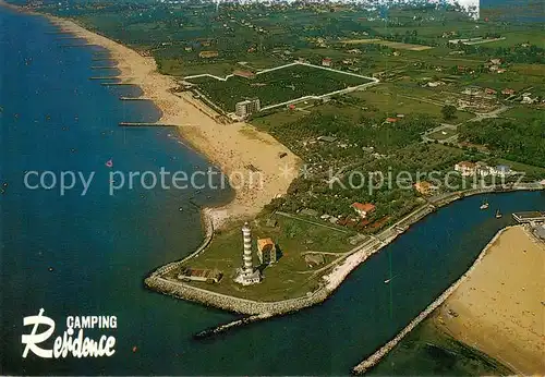 AK / Ansichtskarte Cavallino_Lido_Venezia_IT Camping Residence Fliegeraufnahme 