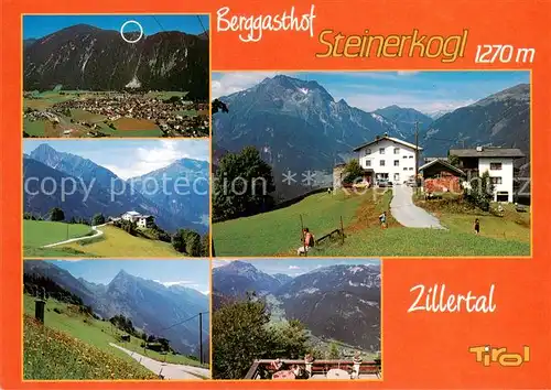 AK / Ansichtskarte Brandberg_Tirol Berggasthaus Steinerkogl Panorama Brandberg Tirol