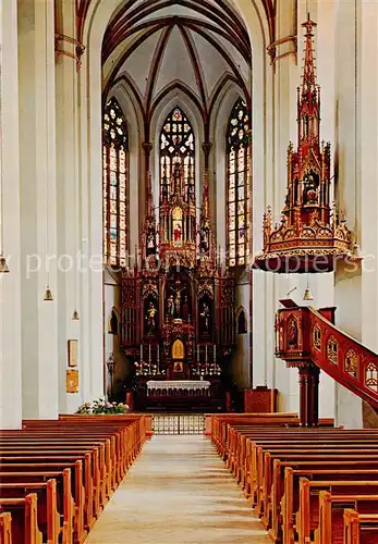AK / Ansichtskarte St_Johann_Pongau Inneres der Dekanatspfarrkirche St_Johann_Pongau