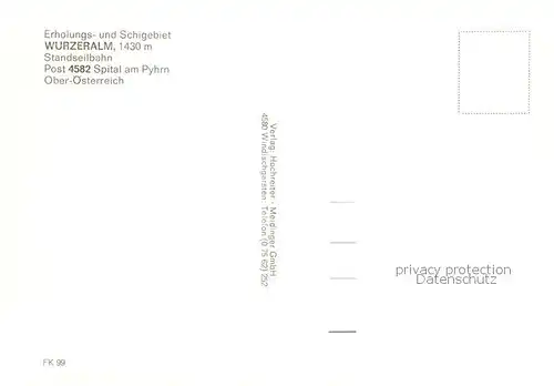 AK / Ansichtskarte Spital_Pyhrn_AT Wurzer Alm Standseilbahn Teilansichten 