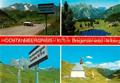 AK / Ansichtskarte Arlberg_AT Hochtannbergpass Bregenzerwald Kapelle 