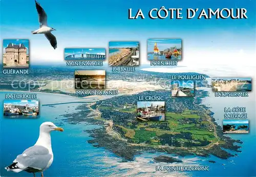 AK / Ansichtskarte Cote_d_Amour_Region Vue aerienne de la region Cote_d_Amour_Region