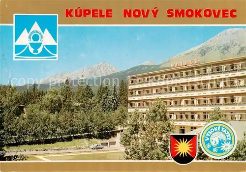 AK / Ansichtskarte Novy_Smokovec_Neuschmecks_SK Klimaticke kupele Kurhotel Palace Hohe Tatra 