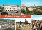 AK / Ansichtskarte Cesky_Krumlov_Krumau_Moldau_CZ Innenstadt Stadtpanorama Denkmal 