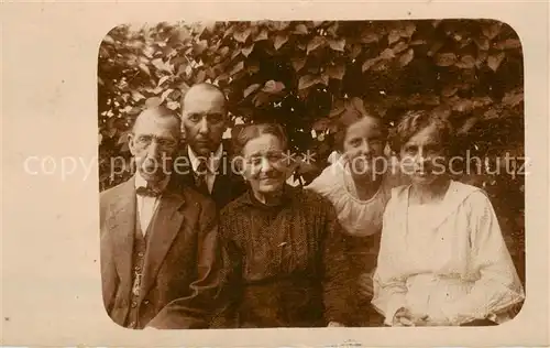 AK / Ansichtskarte Rumburg_Rumburk_CZ Familienportrait 