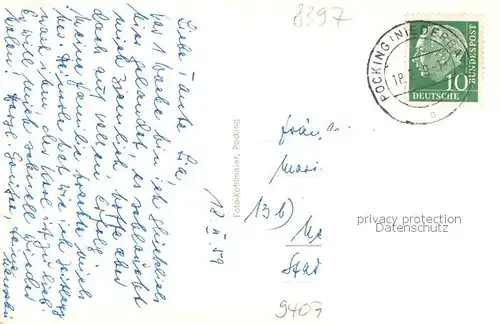 AK / Ansichtskarte Fuessing_Bad Therme Fuessing   Kurheim Claudig   Kurhotel   Rest. Holzapfel   Schwimmbecken Fuessing_Bad