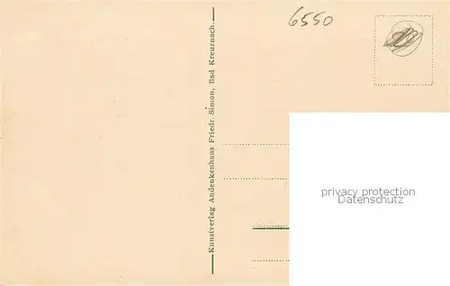 AK / Ansichtskarte Bad_Kreuznach Kurhaus u. Palast Hotel Aussenansicht Bad_Kreuznach