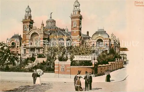 AK / Ansichtskarte Zuerich_ZH Tonhalle Aussenansicht Zuerich_ZH