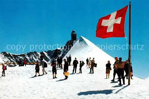 AK / Ansichtskarte Jungfraujoch_3457m_BE Sphinxpavillon 