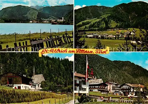AK / Ansichtskarte St_Ulrich_Pillersee St. Ulrich m. Spielberg u. m. Hallenbad   St. Adolari St_Ulrich_Pillersee