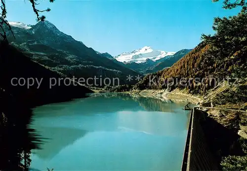 AK / Ansichtskarte Vinschgau_Val_Venosta Zufritt See m. Cevedale 