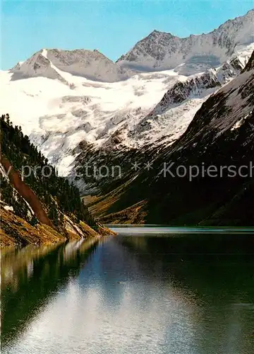AK / Ansichtskarte Schlegeis Stausee_Zillertal_Tirol_AT Stausee m. Breitnock 
