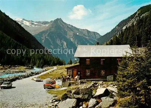 AK / Ansichtskarte Zillergrund Alpengasthof Baerenbad Aussenansicht Zillergrund