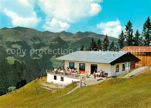 AK / Ansichtskarte Ramsberg_Zillertal Alpen Gasthaus Sonnalm Aussenansicht Ramsberg Lift Ramsberg_Zillertal