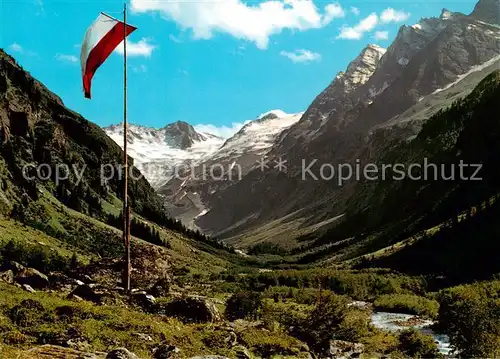 AK / Ansichtskarte Floitental_Zillertal_Tirol_AT Teilansicht m. Maerchengruppe 