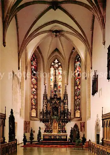 AK / Ansichtskarte Bad_Mergentheim Hochaltar mit Pieta Bad_Mergentheim