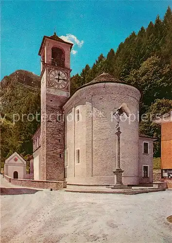 AK / Ansichtskarte Brione Verzasca_Minusio_TI Chiesa parrocchiale 