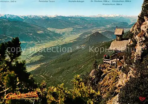 AK / Ansichtskarte Groebming_Steiermark_AT Friedenskirchlein mit Hohen Tauern 