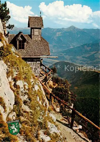 AK / Ansichtskarte Stoderzinken_2015m_Groebming_Steiermark_AT Friedenskirchlein 