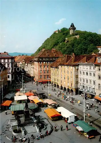 AK / Ansichtskarte Graz__Steiermark_AT Hauptplatz 