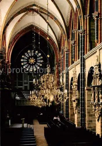 AK / Ansichtskarte Bremen Dom Hauptschiff mit Westempore Bremen