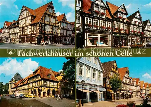 AK / Ansichtskarte Celle_Niedersachsen Fachwerkhaeuser Celle_Niedersachsen