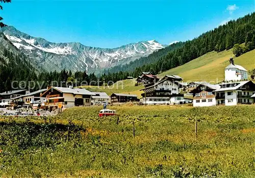 AK / Ansichtskarte Baad Mittelberg_Kleinwalsertal_AT mit Hochstarzl 