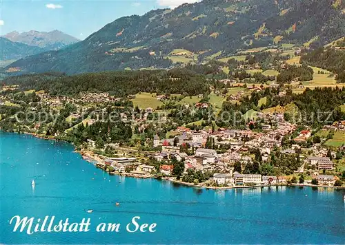 AK / Ansichtskarte Millstatt_Millstaettersee Fliegeraufnahme Millstatt_Millstaettersee