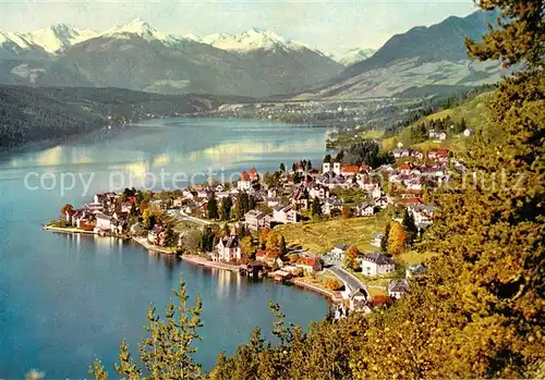 AK / Ansichtskarte Millstatt_Millstaettersee Fliegeraufnahme Millstatt_Millstaettersee