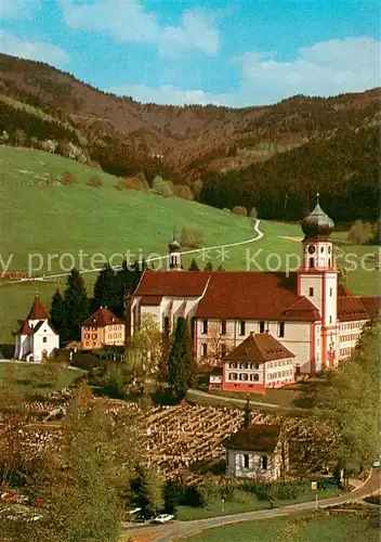 AK / Ansichtskarte Muenstertal__Schwarzwald Pfarrkirche St Trudpert 