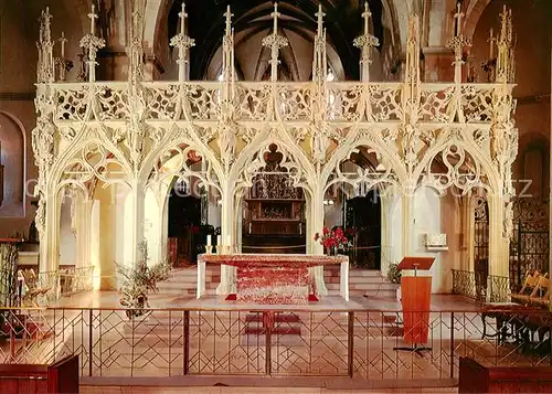 AK / Ansichtskarte Breisach_Rhein St Stephansmuenster Lettner Breisach Rhein