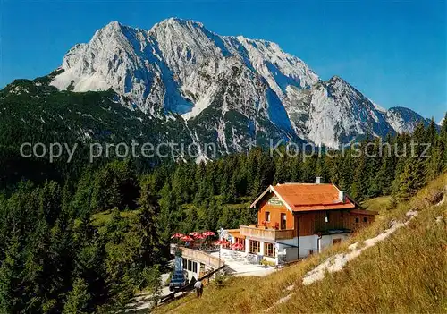 AK / Ansichtskarte Mittenwald_Bayern Krenzberghaus Mittenwald Bayern